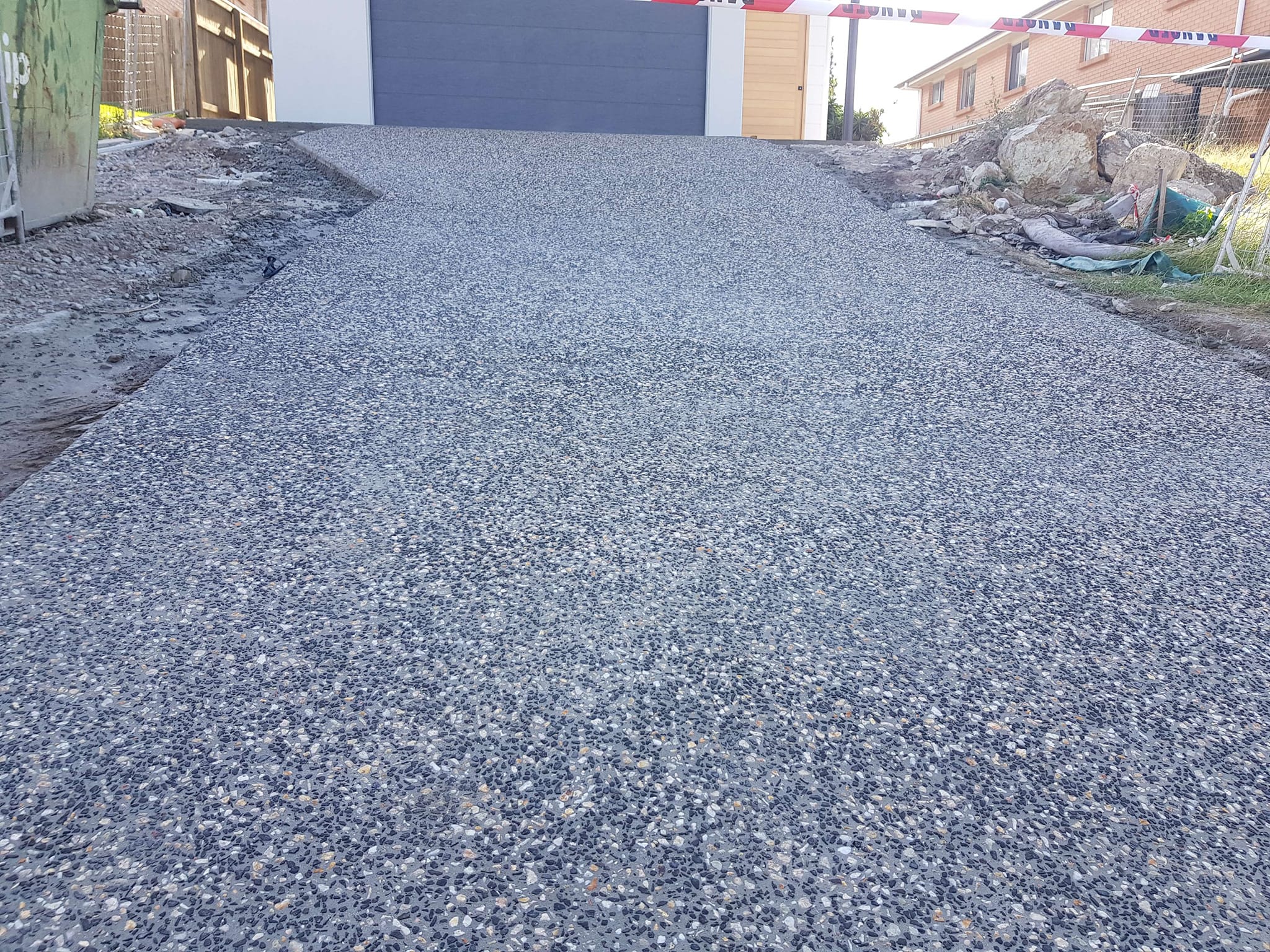 Exposed Aggregate Concreting